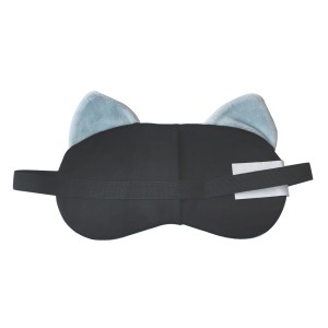 MASCARA DE DESCANSO COM  BOLSA GEL TÉRMICO DE PLÁSTICO ESTAMPA GATOS - WC409525-H