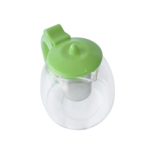 CHALEIRA DE VIDRO 1,25L COM INFUSOR INTERNO - CHA350-VD