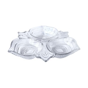 PETISQUEIRA DE CRISTAL VINTAGE 22X26X4CM - 7456