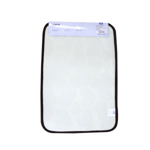 TAPETE SOFT ANTIDERRAPANTE DE POLIÉSTER LINHA CORAÇÃO 39X59CM - 96702-MR