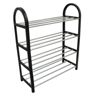 SAPATEIRA COM 4 DIVISÓRIAS DE METAL 55,4X42X18CM - CA08045