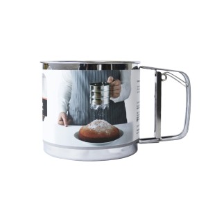 POVILHADOR EM INOX MANUAL 10CM - 6271