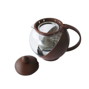 CHALEIRA EM VIDRO COM FILTRO INFUSOR 750 ML - 3573