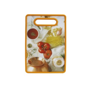 TABUA DE CORTE DE PLÁSTICO COM ESTAMPAS DIVERSAS 30X20CM - CT0477-E