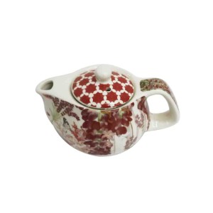 BULE CHALEIRA COM INFUSOR CERÂMICA  FLORAL 250 ML - BULP35-C