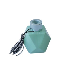 FRASCO DIFUSOR DE VIDRO COM PENDENTE DECORATIVO 100ML - HD02006-TI