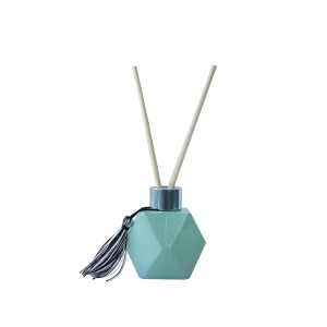 FRASCO DIFUSOR DE VIDRO COM PENDENTE DECORATIVO 100ML - HD02006-TI