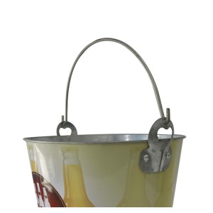 BALDE DE METAL PARA CERVEJA BEER 3 GARRAFAS 4.8 LITROS - CA12096-F