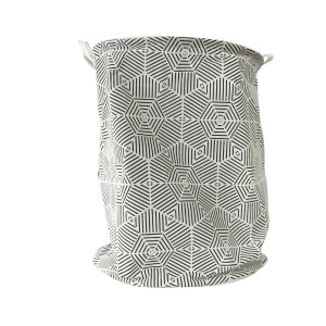 CESTO ORGANIZADOR DE POLIÉSTER COM ALÇAS NAS LATERAIS 49X40CM - 1400-E