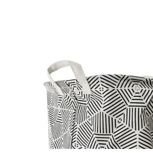 CESTO ORGANIZADOR DE POLIÉSTER COM ALÇAS NAS LATERAIS 49X40CM - 1400-E