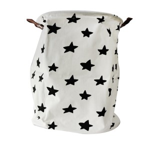 CESTO ORGANIZADOR DE POLIÉSTER COM ALÇAS NAS LATERAIS 49X40CM - 1400-G