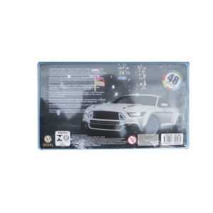 ESTOJO ESCOLAR COM 48 PEÇAS CARRO BRANCO - MT48BOY-A