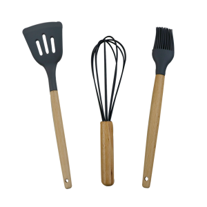 JOGO DE UTENSÍLIOS FLORIDA DE SILICONE COM 12 PEÇAS - 6862