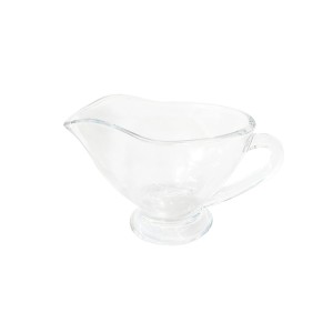 MOLHEIRA DE VIDRO COM ALÇA TRANSPARENTE 175ML 6X9X12CM - VDA05049