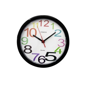 RELOGIO DE PAREDE DE PLÁSTICO 25 CM  - 413-PT