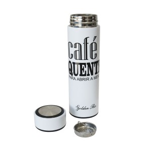 GARRAFA TÉRMICA COM INFUSOR DE 470 ML FOSCA - GDR0299-B2