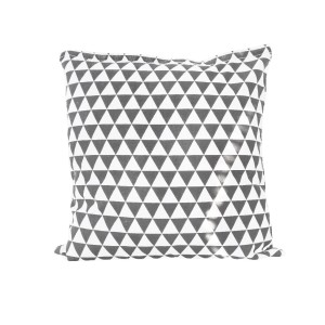 CAPA DE ALMOFADA ESTAMPA GEOMETRICA 100% POLIESTER 40X40CM - 2341-F