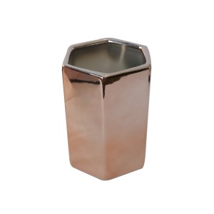 PORTA TRECO PARA PINCEIS E ESCRITÓRIO DE RESINA 8X9X12CM - 3093