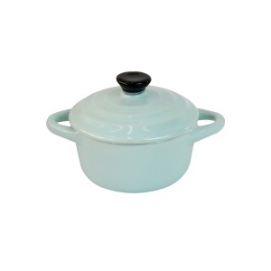  MINI PANELA DE CERÂMICA TIFFANY 12X8X4CM - 649541-TI