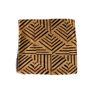 CAPA PARA ALMOFADA 100%POLIESTER COM DETALHES GEOMÉTRICOS  - CAPM77-A