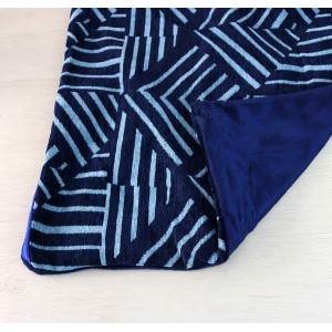 CAPA PARA ALMOFADA 100%POLIESTER COM DETALHES GEOMÉTRICOS  - CAPM77-E