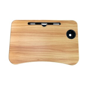 MESA PORTÁTIL DOBRAVEL DE MDF 60X40X28CM MARROM - 2496-MR