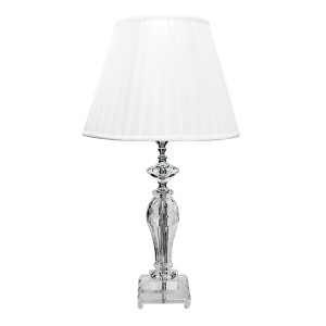 Abajur de Cristal com botão para liga e desliga 8004