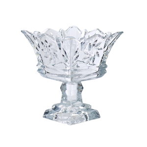 CONJUNTO DE 06 TAÇAS DE VIDRO COM PÉ PARA SOBREMESA 150ML - BM7070