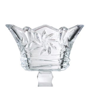 CONJUNTO DE 06 TAÇAS DE VIDRO COM PÉ PARA SOBREMESA 150ML - BM7070