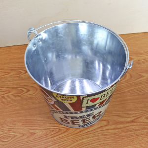 BALDE DE METAL PARA CERVEJA FREE BEER TOMORROW 4.8 LITROS - CA12097-H