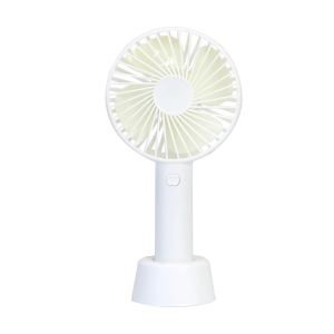 MINI VENTILADOR PORTÁTIL  RECARREGAVEL DE MÃO MESA USB LED - A841-BR